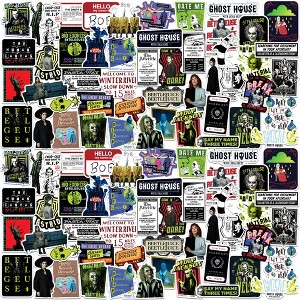 Beetlejuice Beetlejuice 100ct Vinyl Large Deluxe Stickers Variety Pack - 1 of 4