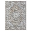 Area Rug Machine Washable Rug Vintage Medallion Indoor Accent Rug Traditional Floral Print Rug for Living Room Bedroom - 2 of 4