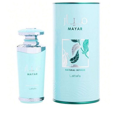 Lattafa Mayar Natural Intense By Lattafa Unisex Coconut Water, Fig, Green Tangerine, Loutus, Jasmine  Eau De Parfum Spray 3.4 Oz