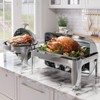 9 QT Roll Top Chafing Dish Buffet Set, Food-Grade Stainless Steel Commercial Chafer for Catering, Parties, and Weddings, [1 Full Size Pan] Included - 2 of 4