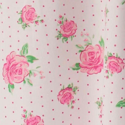 pink - floral dot