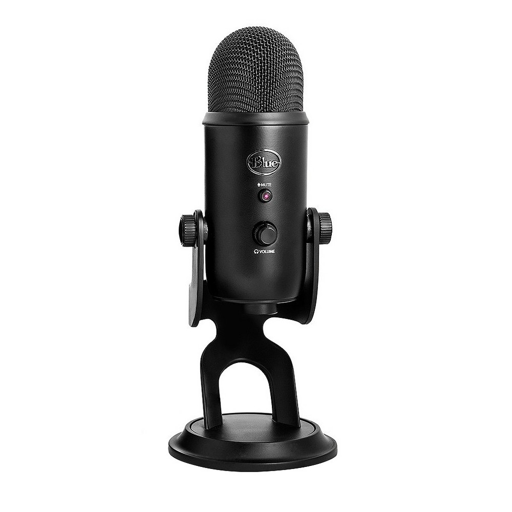 Blue Yeti Black Microphones - YETIBLACKOUT