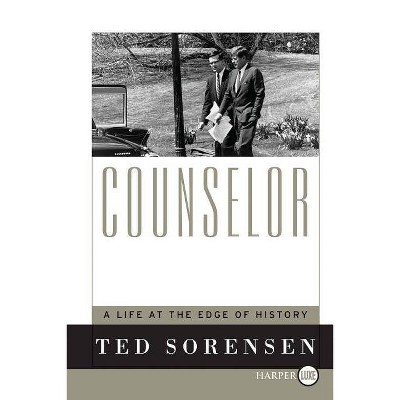 Counselor LP - Large Print by  Ted Sorensen (Paperback)