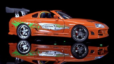 Fast & Furious 1:18 Scale Toyota Supra Die-cast Vehicle With Brian Figure :  Target
