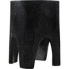 Meridian Furniture,Foligno Marble Finish Concrete End Table - 3 of 4