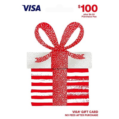 Visa Gift Card - $100 + $6 Fee