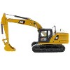 CAT Caterpillar 320 GC Hydraulic Excavator with Operator "High Line Series" 1/50 Diecast Model by Diecast Masters - 2 of 4