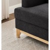 VANOMi 31.5'' Boucle Accent Chair with Rubber Wood Base - 4 of 4
