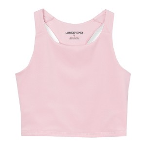 Lands' End Kids Active Crop Tank - 1 of 3