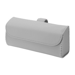 Unique Bargains Universal Car Sunglasses Case Magnetic Storage Box PU 6.69"x1.96" 1 Pcs - 1 of 4