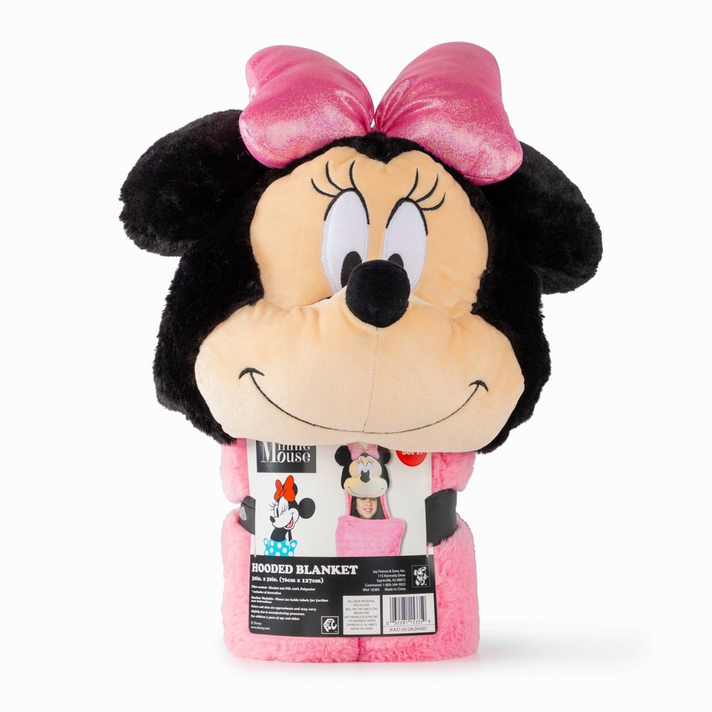 Minnie Mouse Hooded blanket