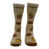 Crazy Dog T-Shirts Men's Dad Tax Socks Funny Sarcastic Fathers Day Graphic Novelty Footwear For Men - 2 of 4