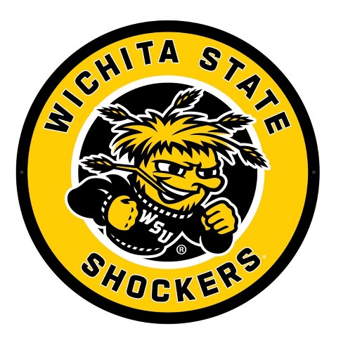 Wichita State Shockers 12 Circle with State Sign