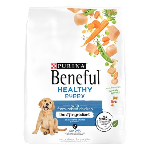 Purina Beneful Healthy Puppy Real Chicken Flavor Dry Dog Food 14lbs Target