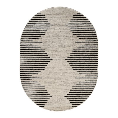 World Rug Gallery Bohemian Stripe Area Rug