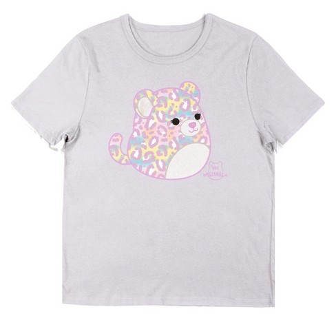 Squishmallows Michaela Crew Neck Short Sleeve Women's White T-shirt - image 1 of 3