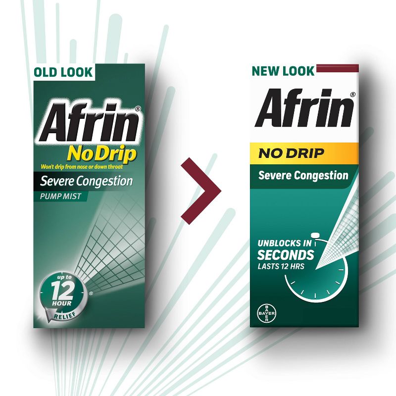 Afrin Nasal Spray No Drip Severe Congestion Relief, 6 of 12