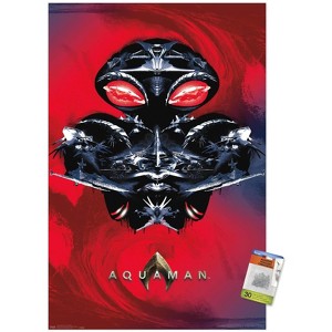 Trends International DC Comics Movie - Aquaman - Manta Silhouette Unframed Wall Poster Prints - 1 of 4