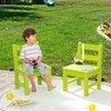 Infans 2 PCS Kids Chairs Indoor Outdoor Heavy-Duty All-Weather Children Learning Chair - 3 of 4