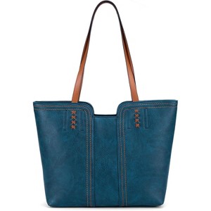 Tote Bag for Women Top Handle Satchel Purse - 1 of 4