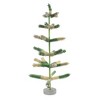 Christmas Green/White Sisal Tree One Hundred 80 Degree  -  Decorative Figurines - 2 of 3