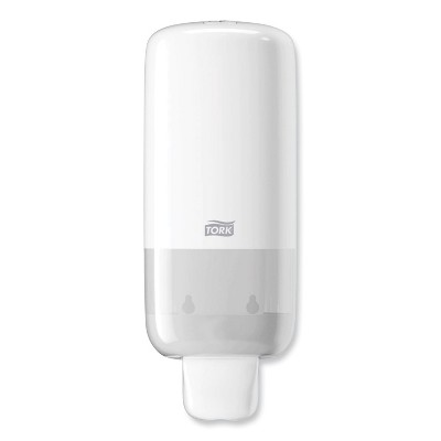 Tork Foam Skincare Manual Dispenser, 1 L Bottle; 33 oz Bottle, 4.45 x 4.13 x 11.26, White, 4/Carton