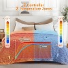 Heated Blanket, Soft Washable Electric Blanket, Heating Blanket for Bedding, With 10 Heat Settings, Sofa and Bed - 4 of 4