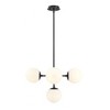 Z-Lite Midnetic 5 - Light Pendant in  Matte Black - 4 of 4
