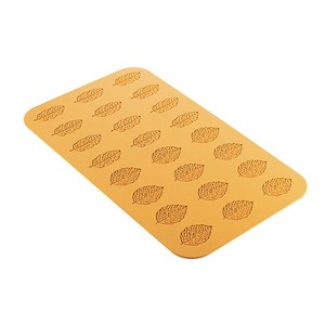 Silikomart Foresta Silicone Mold with 12 Oak-Leaf Imprints and 12 Rose-Leaf Imprints - 1 of 1
