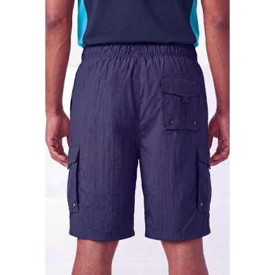 KingSize 8" Cargo Swim Trunks - XL, Navy — фото 5