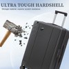 Dexmalle 3 pcs/set in ABS Spinner Wheel Luggage - 4 of 4