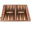 WE Games Luxury Walnut Tree-Trunk Backgammon Set - 19 inches - Handcrafted in Greece - 2 of 4