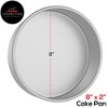 Last Confection Aluminum Round Cake Pans - Professional Bakeware - 2 of 4