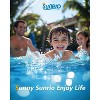 Sunrio Inflatable Above Ground Pool – 6ft x 20" Round Top-Ring Swimming Pool, Blue - 2 of 4