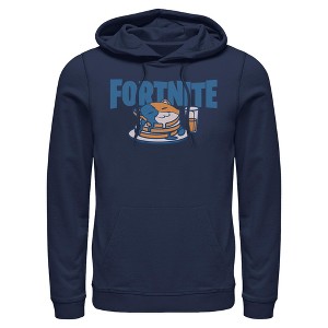 Mens Fortnite Meowscles Pancakes Lightweight Hoodie - 1 of 4