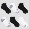 Hanes Premium Men's Performance Ankle Socks 6pk - 6-12 - 2 of 3