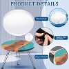 JDICTION 24" Extra Large Round Resin Table Mold Set With Metal Frame & 3 Hairpin Legs For River Tables, Charcuterie Boards & DIY Art - 3 of 4