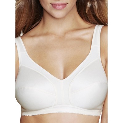 Bali Women's Double Support Cotton Wire-Free Bra - 3036 38B Soft Taupe