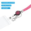 Unique Bargains Crystal ID Card Bling Keychain Lanyards with Metal Clasps - 4 of 4