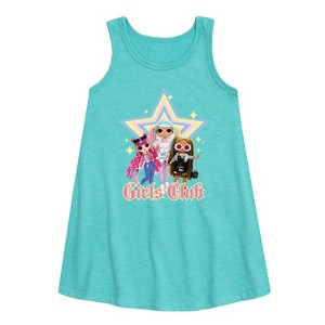 - LOL Surprise! - Girls Club Graphic Sleeveless Aline Dress - 1 of 3