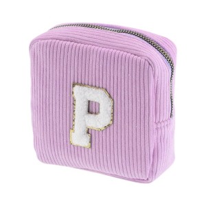 Unique Bargains Letter P Pattern Makeup Bag 1 Pc - 1 of 4
