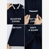 RAW X Kid's and Boy's Quarter-Zip Pullover Sweater - 3 of 4