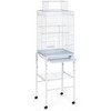 Prevue Pet Products SP445W Bird Cage Stand with Shelf, White - 2 of 4