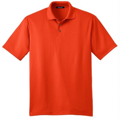 Mafoose Men's Short Sleeve Moisture-Wicking Performance Fine Jacquard Polo Shirt