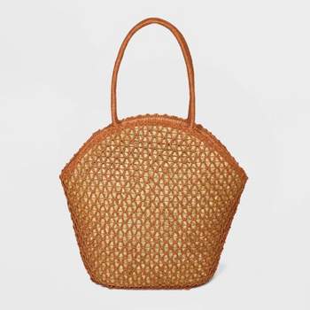 Straw Tote Handbag - Shade & Shore™ Natural