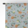 Ninola Design Citrus fruits Summer Blue 84" x 50" Single Panel Sheer Window Curtain - Deny Designs - 4 of 4