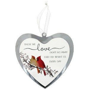 Pavilion Gift Company - Those We Love - 4.75" Mirrored Glass Ornament - Tree Ornaments - 1 of 4