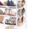 Whitmor 4 Tier Mesh Shoe Cart White - 3 of 4