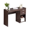 Okak 47.6IN Modern Computer Desk with Storage, Standing Desk with 2 Drawers and 1 Shelf, Home Office Desks for Living Room, Reading Room - 4 of 4