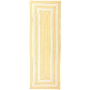 Colonial Mills La Playa - Sun Yellow 2 Ft x8 Ft Runner (Rectangle) Rug Indoor/Outdoor 100% Polypropylene - 1 of 4